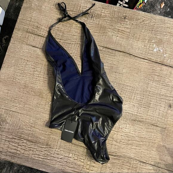 Zadig & Voltaire Maillot Cuir Swimsuit. - Picture 2 of 7